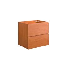 Armário de banheiro Modway EEI-5879-CHE 61x44x56cm Cherry Walnut