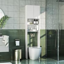 Armário de Banheiro para Vaso Sanitário com 2 Portas e 2 Nichos 2308