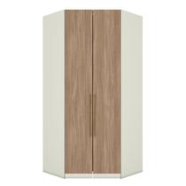 Armário de Canto Closet 2 Portas New Predileto Areia Jequitibá - Henn Armário de Canto Closet 2 Portas New Predileto Areia Jequitibá - Henn