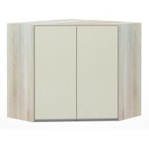 Armário De Canto Diagonal 2 Portas Lis Legno Crema