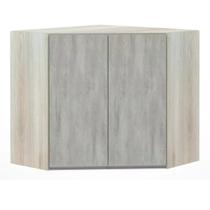 Armário de Canto Diagonal Luciane 2 Portas Lis