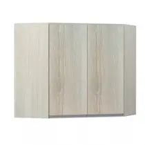 Armário de Canto Diagonal Luciane 2 Portas Lis