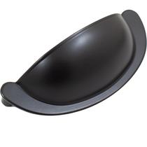 Armário de copos Pull Stone Harbor Hardware Marblehead 7,6 cm preto fosco Armário de copos Pull Stone Harbor Hardware Marblehead 7,6 cm preto fosco