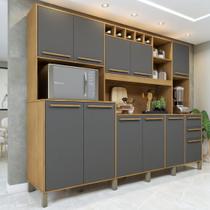 Armário de Cozinha 11 Portas 2 Gavetas Agata