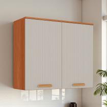 Armário de Cozinha 2 Portas 80cm com Textura Friz 3D Itafriz Itatiaia