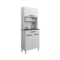 Armário De Cozinha 3 Portas 1 Gaveta Itália Arte Móveis