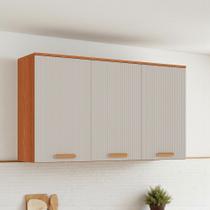 Armário de Cozinha 3 Portas 120cm com textura Friz 3D Itafriz Itatiaia