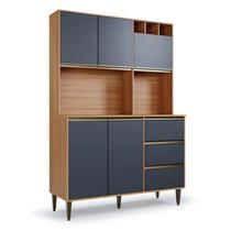 Armário de Cozinha 5 Portas 3 Gavetas Nicho Versatti