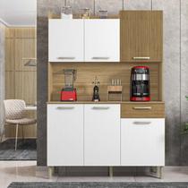 Armário de Cozinha 6 Portas 1 Gaveta Kit Gênova Armário de Cozinha 6 Portas 1 Gaveta Kit Gênova