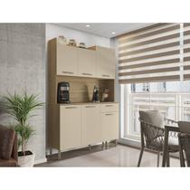 Armário de Cozinha 6 Portas 1 Gaveta Kit Gênova Armário de Cozinha 6 Portas 1 Gaveta Kit Gênova