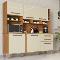 Armário de Cozinha 6 Portas 2 Gavetas Alexia Top