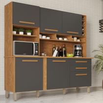 Armário de Cozinha 6 Portas 2 Gavetas Alexia Top