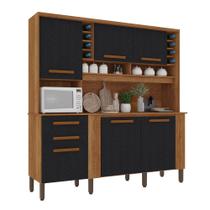 Armário de Cozinha 6 Portas 2 Gavetas Catar