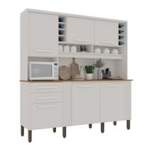 Armário de Cozinha 6 Portas 2 Gavetas Catar