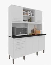 Armário de Cozinha 6 Portas 2 Gavetas Luna Imop Armário de Cozinha 6 Portas 2 Gavetas Luna Imop