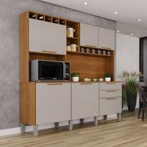 Armário de Cozinha 6 Portas 2 Gavetas New Topázio