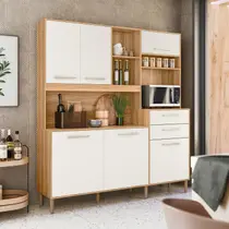 Armario de Cozinha 6 Portas 2 Gavetas Salsa Armario de Cozinha 6 Portas 2 Gavetas Salsa