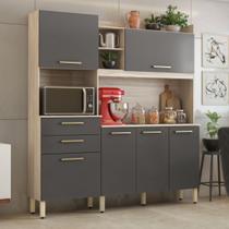 Armario De Cozinha 6 Portas 2 Gavetas Select