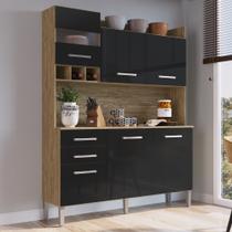 Armário de Cozinha 6 Portas e 2 Gavetas