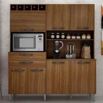 Armário de Cozinha 7 Portas 2 Gavetas Charme CHF Móveis Armário de Cozinha 7 Portas 2 Gavetas Charme CHF Móveis