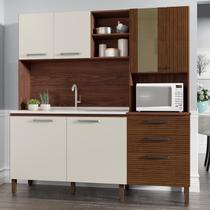 Armário de Cozinha 7 Portas 2 Gavetas Mega