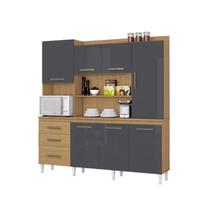 Armário de Cozinha 7 Portas 3 Gavetas Mirela