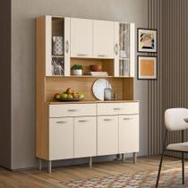 Armário de Cozinha 8 Portas 2 Gavetas Golden Freijo/Soft - SSX Multicoisas