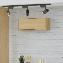 Armário de Cozinha 80cm Basculante Glória Bege/Castanho/Off White Armário de Cozinha 80cm Basculante Glória Bege/Castanho/Off White