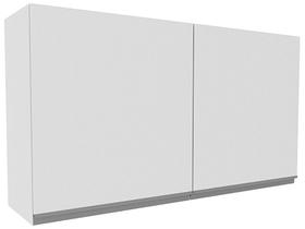 Armário De Cozinha Aéreo 100% MDF 120 cm Portas Branco Brilho Acordes Madesa Armário De Cozinha Aéreo 100% MDF 120 cm Portas Branco Brilho Acordes Madesa