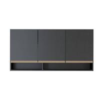 Armário de Cozinha Aéreo 1,20m 3 portas Linha Harmonia 03.0451 Semplicitá Móveis Armário de Cozinha Aéreo 1,20m 3 portas Linha Harmonia 03.0451 Semplicitá Móveis