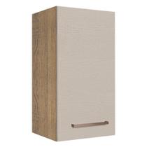 Armário de Cozinha Aéreo 35 cm 1 Porta Rustic/Crema Agata Madesa Armário de Cozinha Aéreo 35 cm 1 Porta Rustic/Crema Agata Madesa