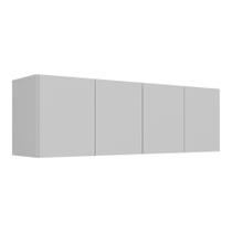 Armário De Cozinha Aéreo 4 Portas Multimóveis Mp2156 Branco Armário De Cozinha Aéreo 4 Portas Multimóveis Mp2156 Branco