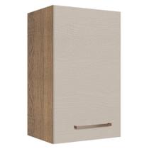 Armário de Cozinha Aéreo 40 cm 1 Porta Rustic/Crema Agata Madesa Armário de Cozinha Aéreo 40 cm 1 Porta Rustic/Crema Agata Madesa