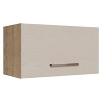 Armário de Cozinha Aéreo 60 cm 1 Porta Basculante Rustic/Crema Agata Madesa Armário de Cozinha Aéreo 60 cm 1 Porta Basculante Rustic/Crema Agata Madesa