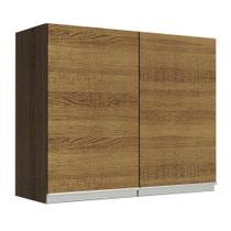 Armário de Cozinha Aéreo 80 cm 2 Portas Rustic Glamy Madesa Armário de Cozinha Aéreo 80 cm 2 Portas Rustic Glamy Madesa