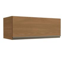 Armário de Cozinha Aéreo 80cm 1 Porta Basculante Geladeira G773 Maxxi Canela Kappesberg