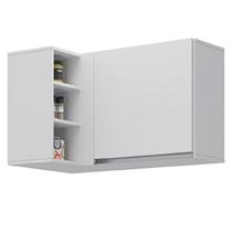 Armário de Cozinha Aéreo Canto Com Nicho Decorativo Ravi L06 - D Rossi