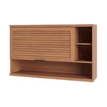 Armário de Cozinha Aéreo com 1 Porta Basculante e Nichos 120cm Multimóveis CR20395