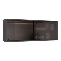 Armário de Cozinha Aéreo com 2 Portas de Vidro 120cm Milano Multimóveis MP2391 Armário de Cozinha Aéreo com 2 Portas de Vidro 120cm Milano Multimóveis MP2391