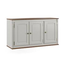 Armário de Cozinha Aéreo Hannover de Madeira 120 cm com 3 Portas - M550700M Armário de Cozinha Aéreo Hannover de Madeira 120 cm com 3 Portas - M550700M