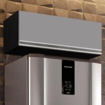 Armário de Cozinha Aéreo Mavi L06 Basculante MDP-MDF 70CM Preto D'Rossi Armário de Cozinha Aéreo Mavi L06 Basculante MDP-MDF 70CM Preto D'Rossi