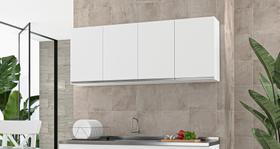 Armário de Cozinha Aéreo Nathan 160cm Branco Armário de Cozinha Aéreo Nathan 160cm Branco