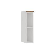 Armário de Cozinha Aéreo Nicho 20 cm Iluminata Branco Armário de Cozinha Aéreo Nicho 20 cm Iluminata Branco