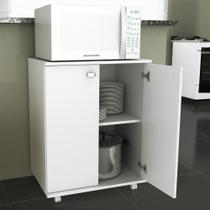 Armário De Cozinha Baixo 2 Portas 1 Prateleira Bl3300 Branco - Tecno Mobili