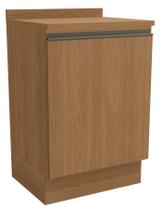 Armário de Cozinha Balcão 1 porta 60cm com Tampo G742 Maxxi Canela Kappesberg