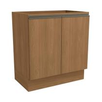 Armário de Cozinha Balcão 80cm 2 portas G744 Maxxi Canela Kappesberg Armário de Cozinha Balcão 80cm 2 portas G744 Maxxi Canela Kappesberg