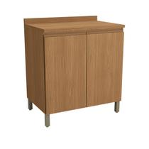 Armário de Cozinha Balcão 80cm com Tampo e Pés Ciela Kappesberg Armário de Cozinha Balcão 80cm com Tampo e Pés Ciela Kappesberg