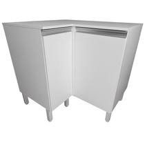 Armário de Cozinha Balcão de Canto 95cm com 1 Porta em MDF 15mm Armário de Cozinha Balcão de Canto 95cm com 1 Porta em MDF 15mm