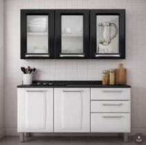 Armário de Cozinha + Balcão Modulada Itatiaia Luce 5pts