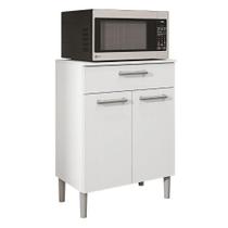 Armário De Cozinha Balcão Multiuso Kit's Paraná Branco Armário De Cozinha Balcão Multiuso Kit's Paraná Branco